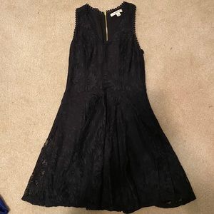 Francesca’s Lace V Neck Dress